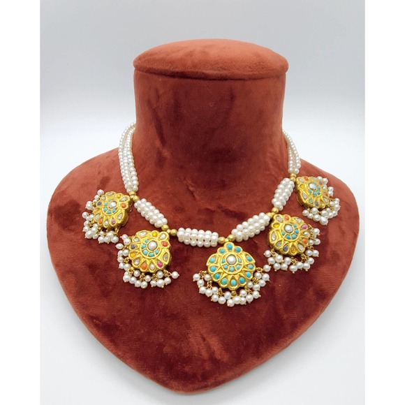 22k Gold Antique Necklace - Picture 1 of 5